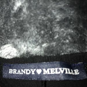 Black Brandy Melville Top